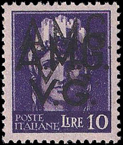 1945 - 10 Lire violetto, n° 11e, ... 