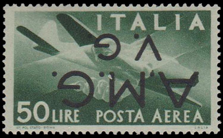 1945 - 50 Lire, PA n° 8b, con ... 