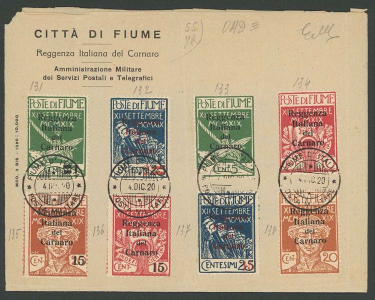 1920 - Reggenza Italiana del ... 