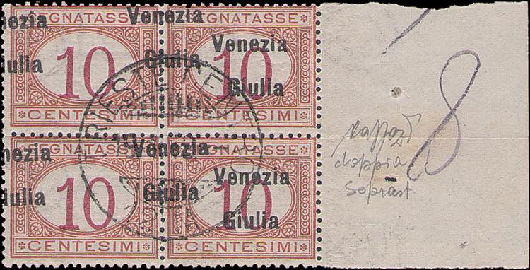 1918 - 10 cent., Sx n° 2b + ... 