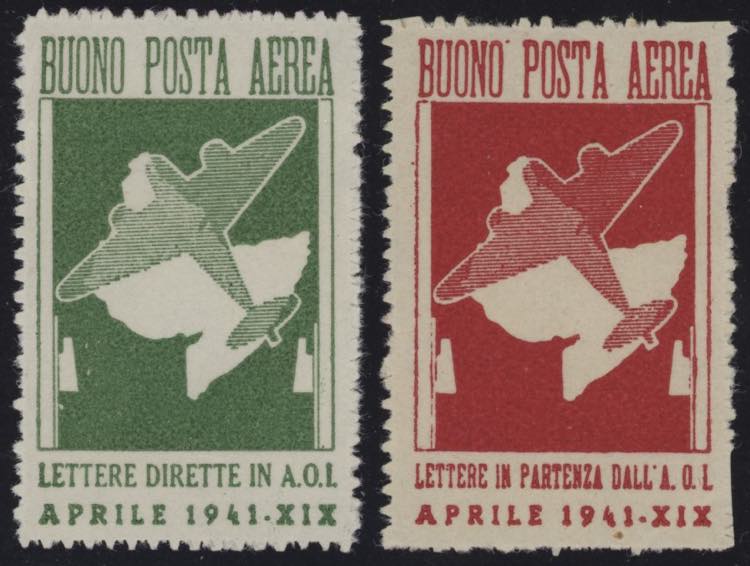 1941 - Buono Posta Aerea, FM n° ... 