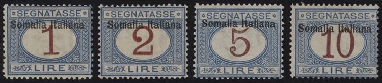 1909 - Sovrastampa in alto, Sx n° ... 