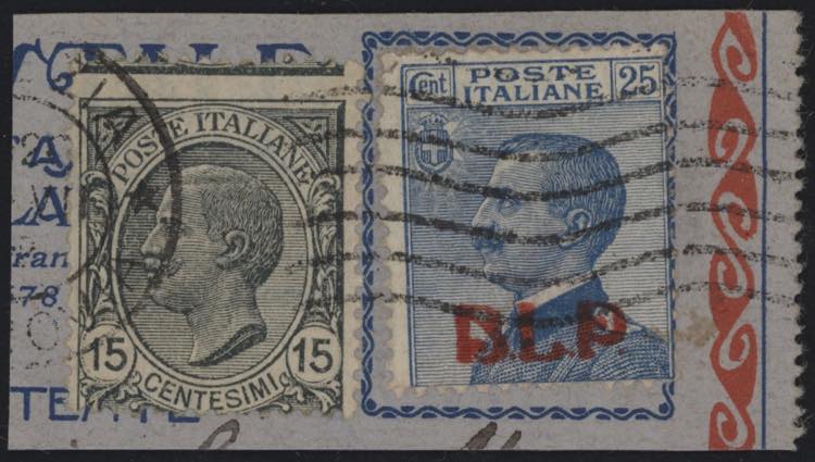 1921 - 25 cent. sovrastampa del I ... 