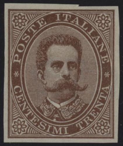 1879 - Umberto 30 cent. bruno, n° ... 