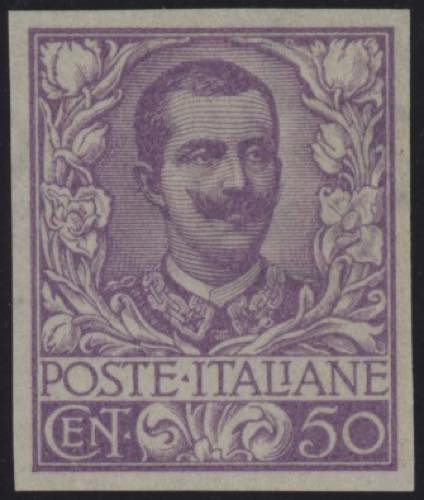 1901 - Floreale 50 centesimi, n° ... 