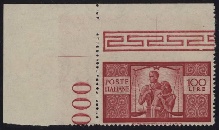 1945 - Democratica 100 Lire, n° ... 