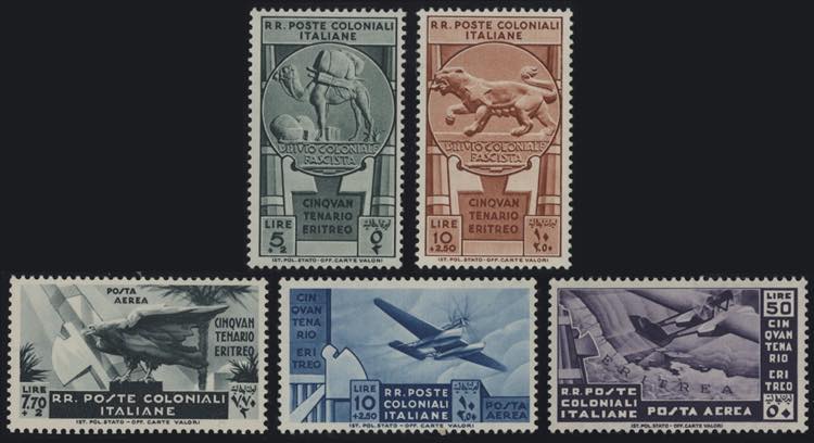 1933 - Cinquantenario Eritreo, n° ... 