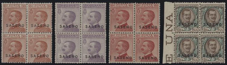 1923 - SASENO - Ordinaria n° 1/8, ... 