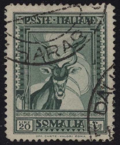 1937 - Antilope 20 Lire verde, n° ... 