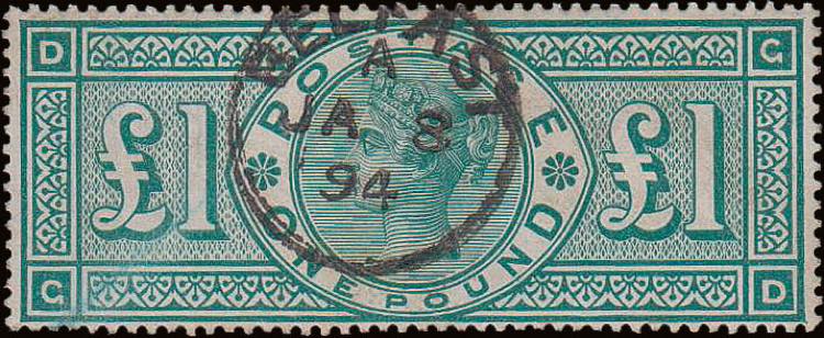 1887 - 1 £ Vittoria, n° 105, ... 