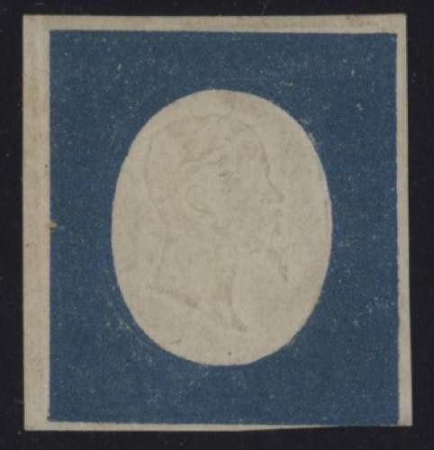 1854 - 20 centesimi azzurro, n° ... 