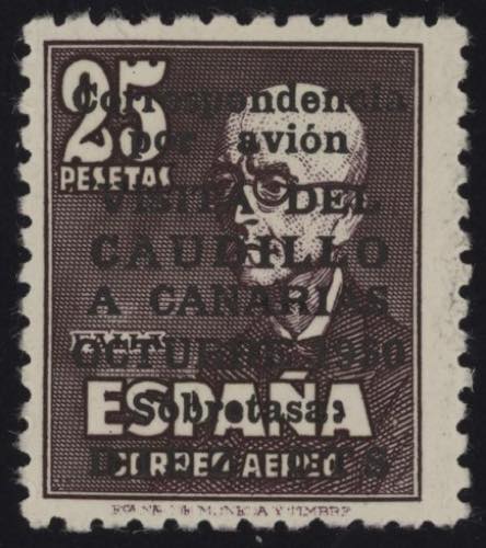 1950 - Canarie, II TIRATURA PA n° ... 