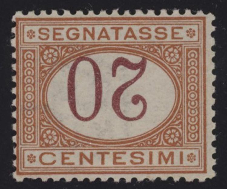 1890 - 20 cent., Sx n° 22a, con ... 