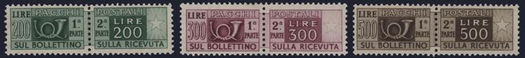 1946 - Corno di Posta 200 lire, ... 