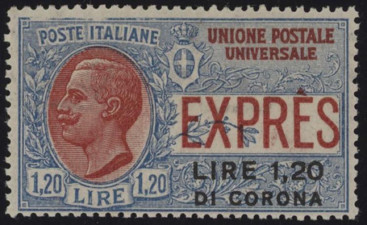 1922 - Sovr. 1,20 Lire Di Corona, ... 