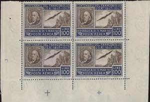 1947 - 100° del Francobollo Americano, ... 