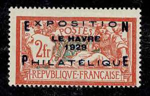 1929 - FRANCIA - Le Havre, n° 257A, ottimo, ... 