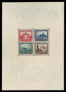 1930 - Germania - IPOSTA, BF n° 1, ... 