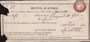 1861 - 5 s. rosso, n° 33, ottimo, ... 