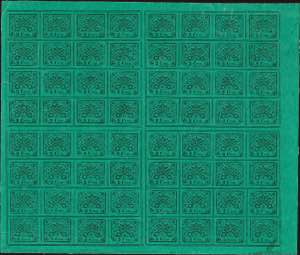 1867 - 2 c. verde giallo, n° 13, ... 