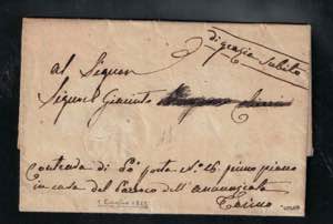 1827 - Cavallino 15 centesimi senza piega, ... 
