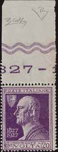 1927 - Volta Violetto, n° 210A, ottimo, ... 