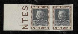 1927 - Parmegiani non dentellato, n° ... 