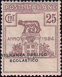 1924 - Vigilanza Obbligo Scolastico, SS ... 
