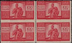 1945 - Democratica 100  Lire, n° ... 