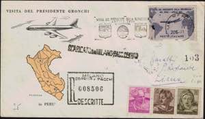 1961 - Visita di Gronchi in Sudamerica, ... 