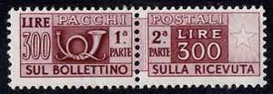 1946 - Pacchi fil  ruota, PP n° 66/80, ... 