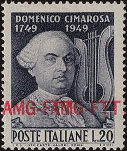 1949 - Cimarosa, n° 68a, con doppia ... 
