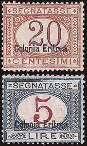 1920 - Sovr. in Basso, Sx n° 14/21 + ... 
