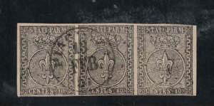 1852 - 10 centasimi bianco, n° 2, in spl ... 