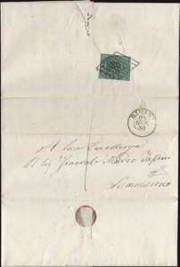1859 - Incoming Mail,  1859  ... 