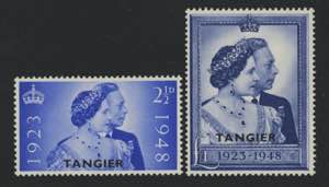 1948 - TANGIER - Varie serie, SG n° 231/40 ... 