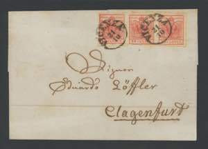 1850 - 15 c. rosso III tipo, n° 6, in spl ... 
