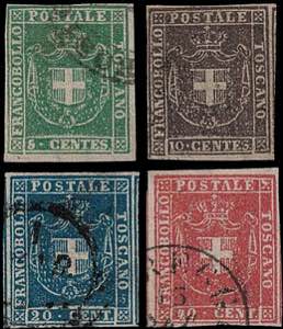 1860 - Governo Provvisorio, n° 18/21, 4 ... 