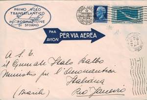 1930 - Balbo 7,70 Lire, PA n° 25 + ... 