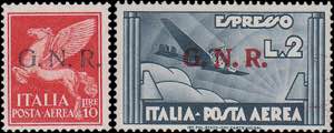 1944 - Sovr. GNR VR, PA n° 117/25, ottima. ... 