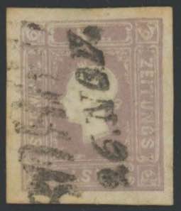 1859 - /1,05) II tipo, lilla grigio, FxG n° ... 