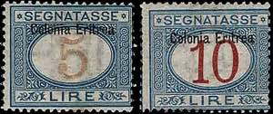 1903 - Sovrastampa alta, Sx n° 1/11, ... 