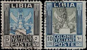 1937 - 5 e 10 L. dent. 11 s.f., n° 144/5, ... 