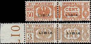 1915/31 - Pacchi Postali sovr., PP n° 1/25, ... 