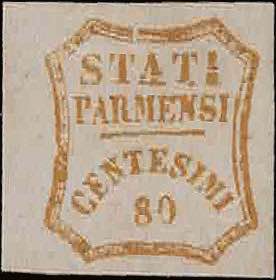 1859 - 80 c. bistro, n° 18a/D, ... 