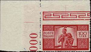 1945 - Democratica 100 Lire, n° 565al, ... 