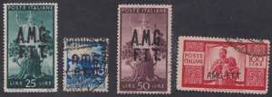 1947 - Democratica 25,30,50 e 100 Lire, n° ... 
