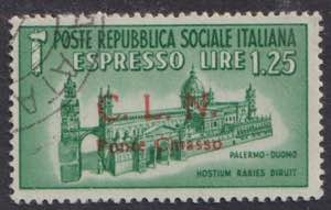 1945 - CLN Ponte Chiasso, espresso 1,25 ... 