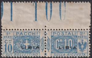 1915 - Pacchi Nodo, PP n° 1/13, buona serie ... 