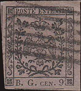 1853 - BG Grandi, SxG n° 1, ... 